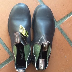 Blundstone 519 men’s 9 brown with green elastic